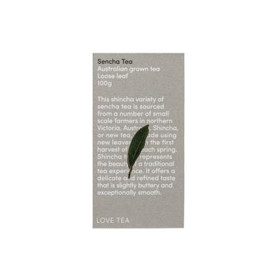 Love Tea Australian Sencha Tea Loose Leaf 100g